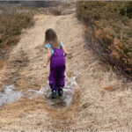 Jumping in puddle